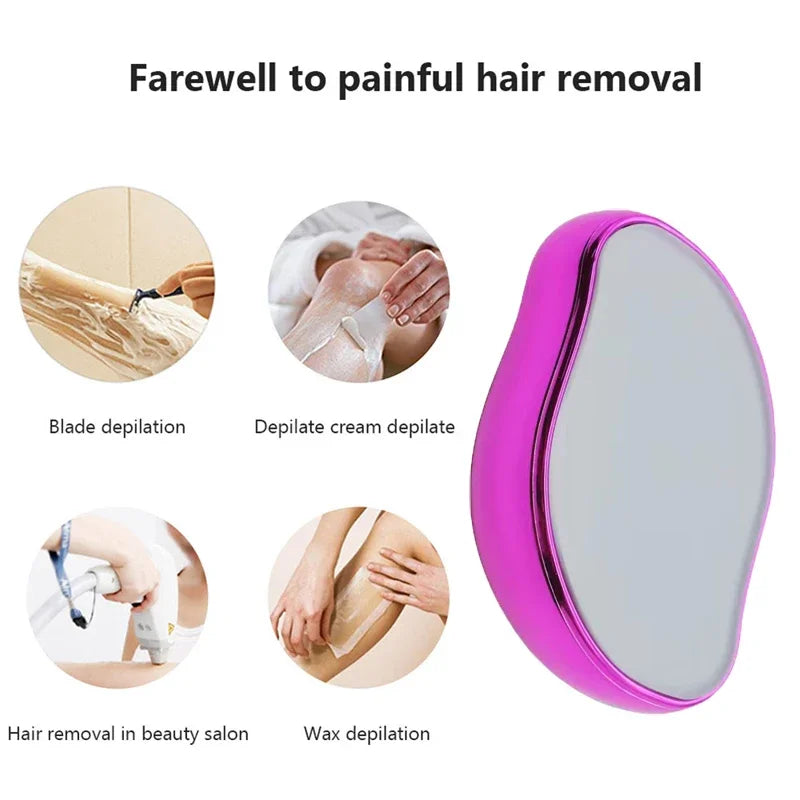 Hot Crystal Physical Hair Removal Eraser Glass