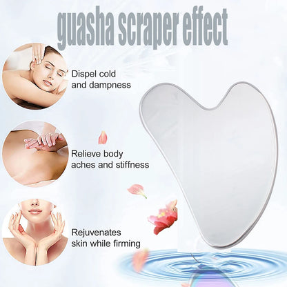 Stainless Steel Gua Sha Scraper Skin Beauty Care Face