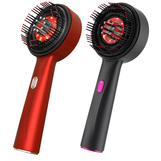 Electric Scalp Massage Comb Infrared Light Head Massager for Hair